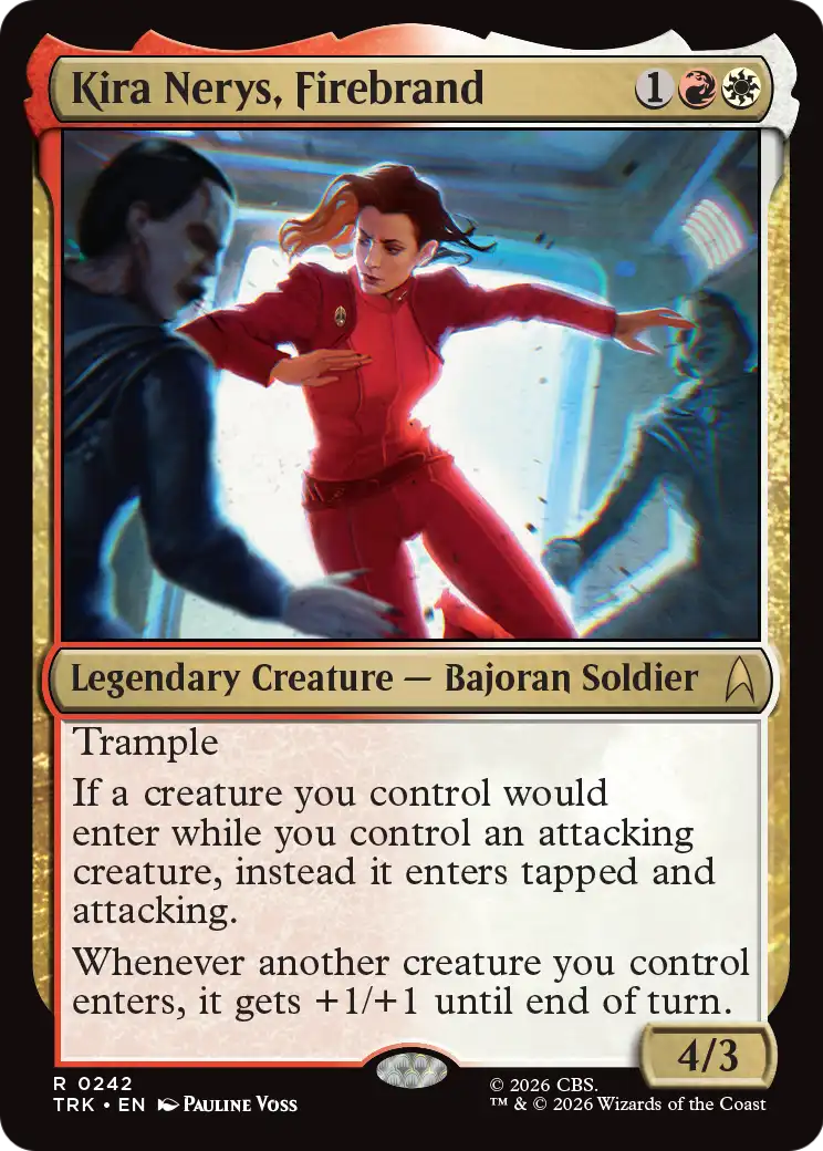 Kira Nerys, Firebrand [Star Trek] | Cards and Coasters CA