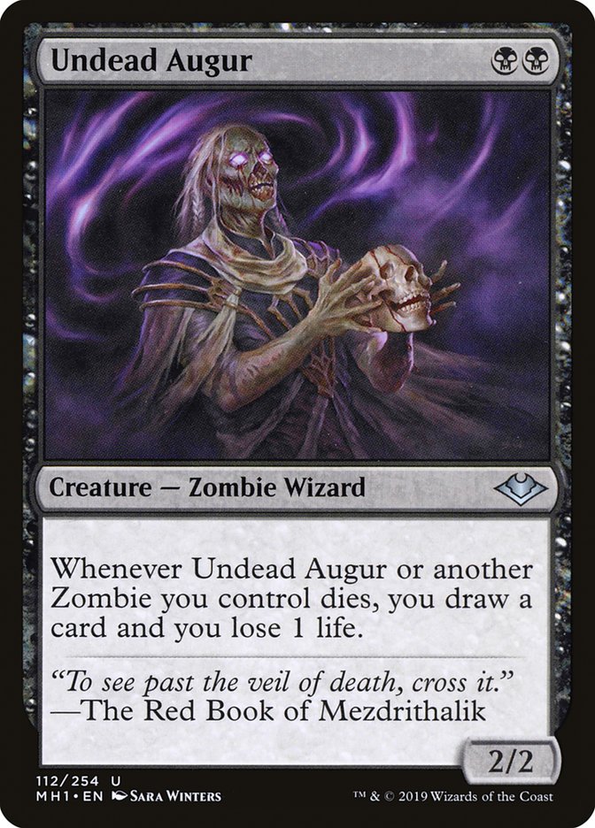 Undead Augur [Modern Horizons] | Cards and Coasters CA