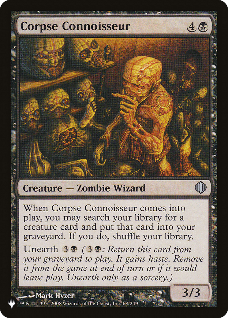 Corpse Connoisseur [The List Reprints] | Cards and Coasters CA