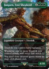 Fangorn, Tree Shepherd (Borderless Alternate Art) [The Lord of the Rings: Tales of Middle-Earth] | Cards and Coasters CA