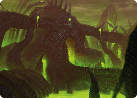 The Dross Pits Art Card [Phyrexia: All Will Be One Art Series] | Cards and Coasters CA