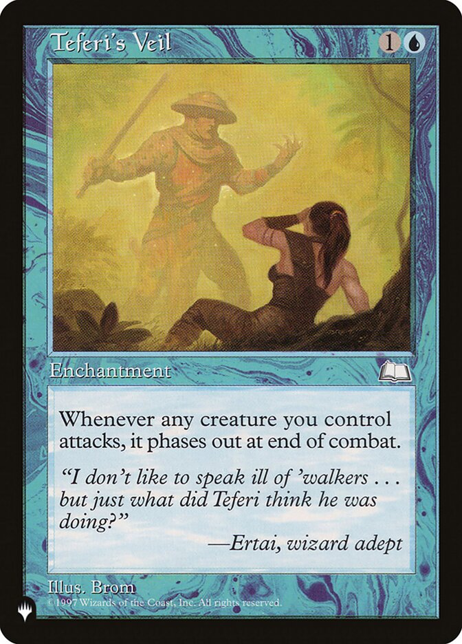 Teferi's Veil [The List] | Cards and Coasters CA