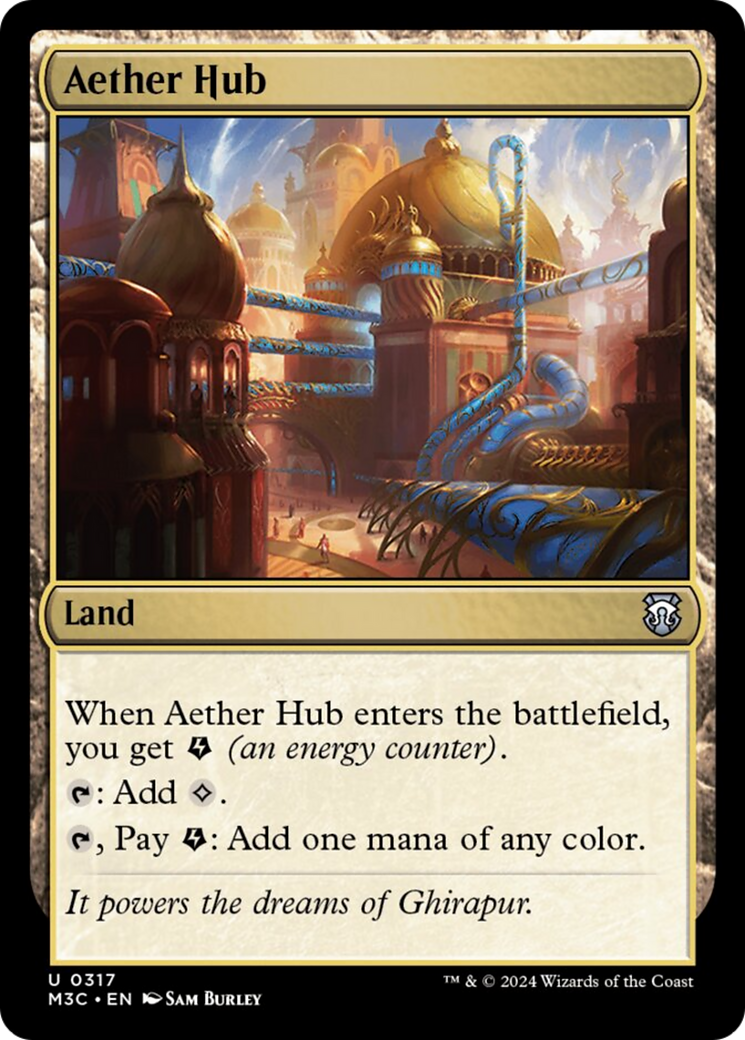 Aether Hub [Modern Horizons 3 Commander] | Cards and Coasters CA