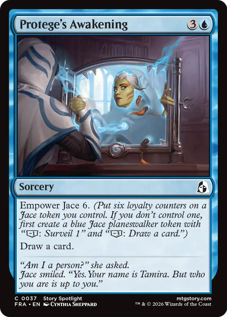 Protege's Awakening [Reality Fracture] | Cards and Coasters CA