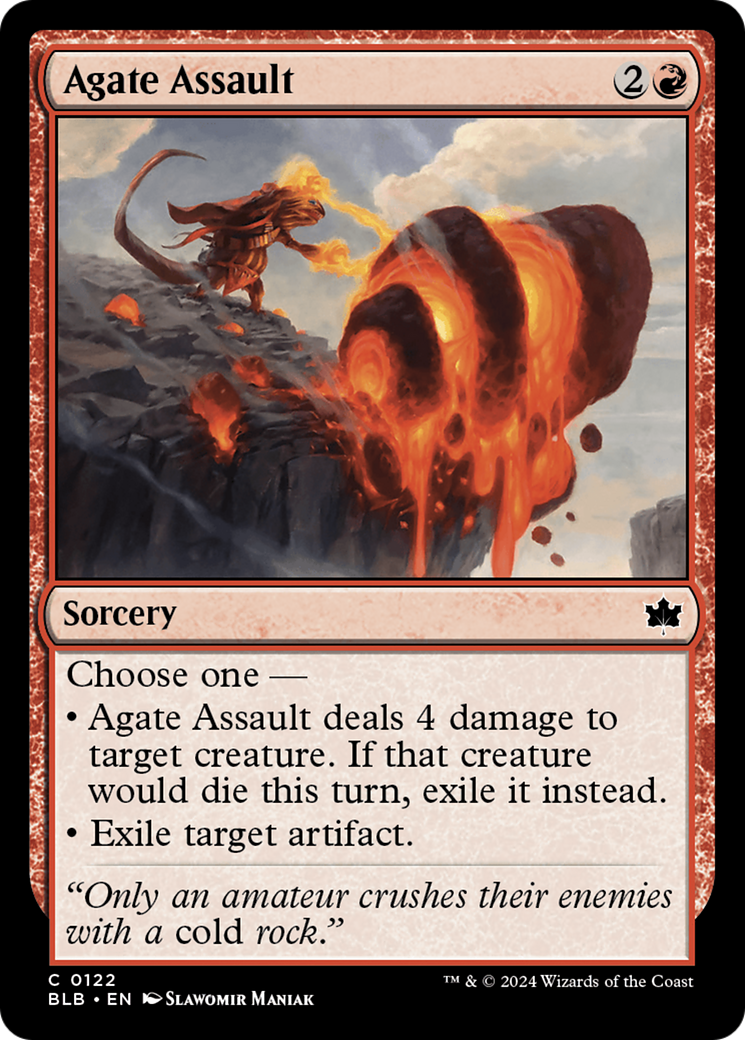 Agate Assault [Bloomburrow] | Cards and Coasters CA