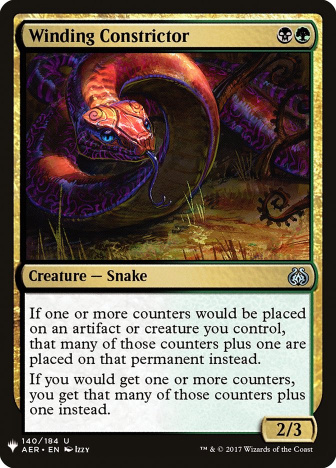 Winding Constrictor [Mystery Booster] | Cards and Coasters CA