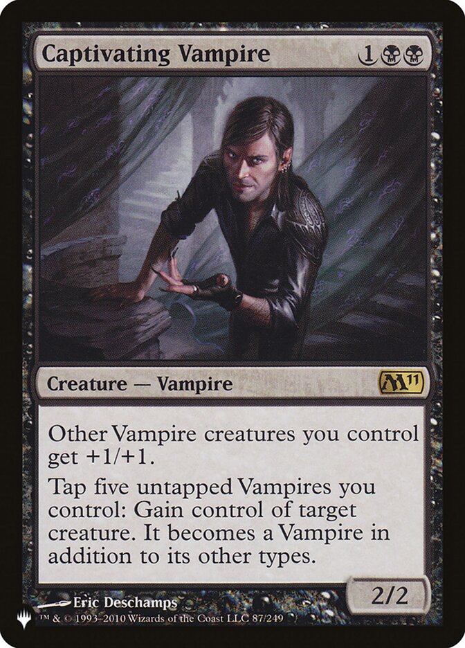 Captivating Vampire [The List] | Cards and Coasters CA