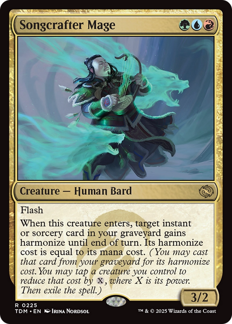 Songcrafter Mage [Tarkir: Dragonstorm] | Cards and Coasters CA