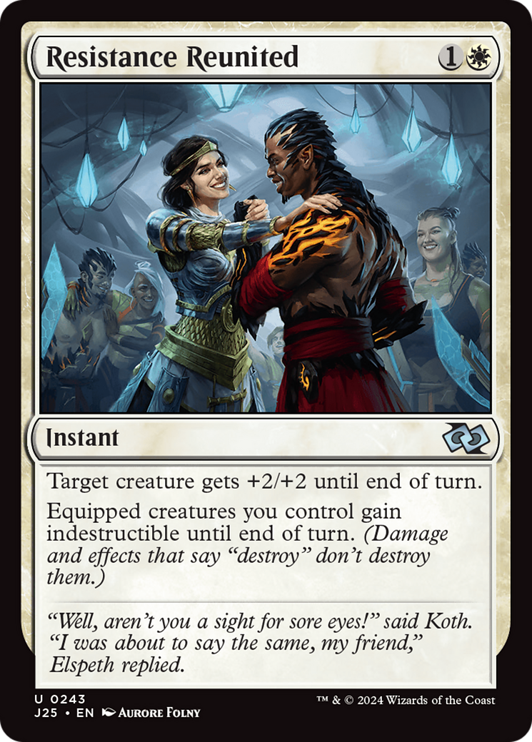 Resistance Reunited [Foundations Jumpstart] | Cards and Coasters CA