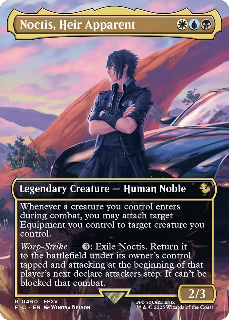 Noctis, Heir Apparent [FINAL FANTASY Commander] | Cards and Coasters CA