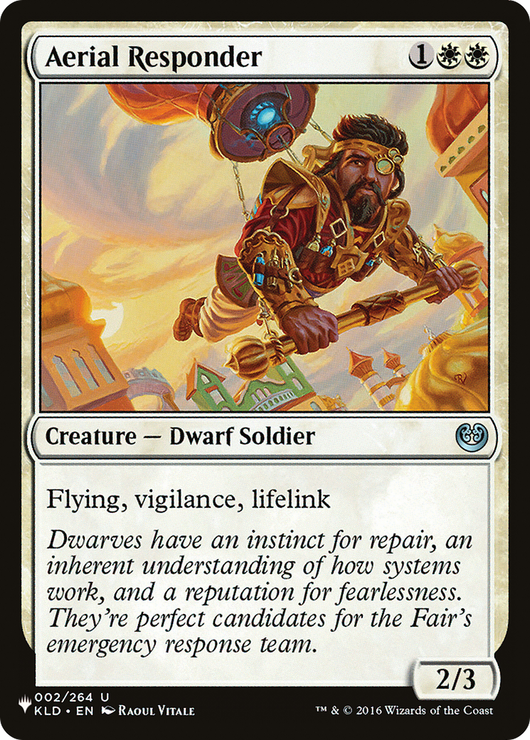 Aerial Responder (KLD) [The List] | Cards and Coasters CA