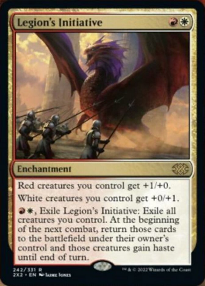 Legion's Initiative [Double Masters 2022] | Cards and Coasters CA