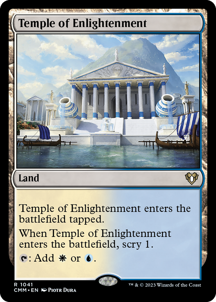 Temple of Enlightenment [Commander Masters] | Cards and Coasters CA