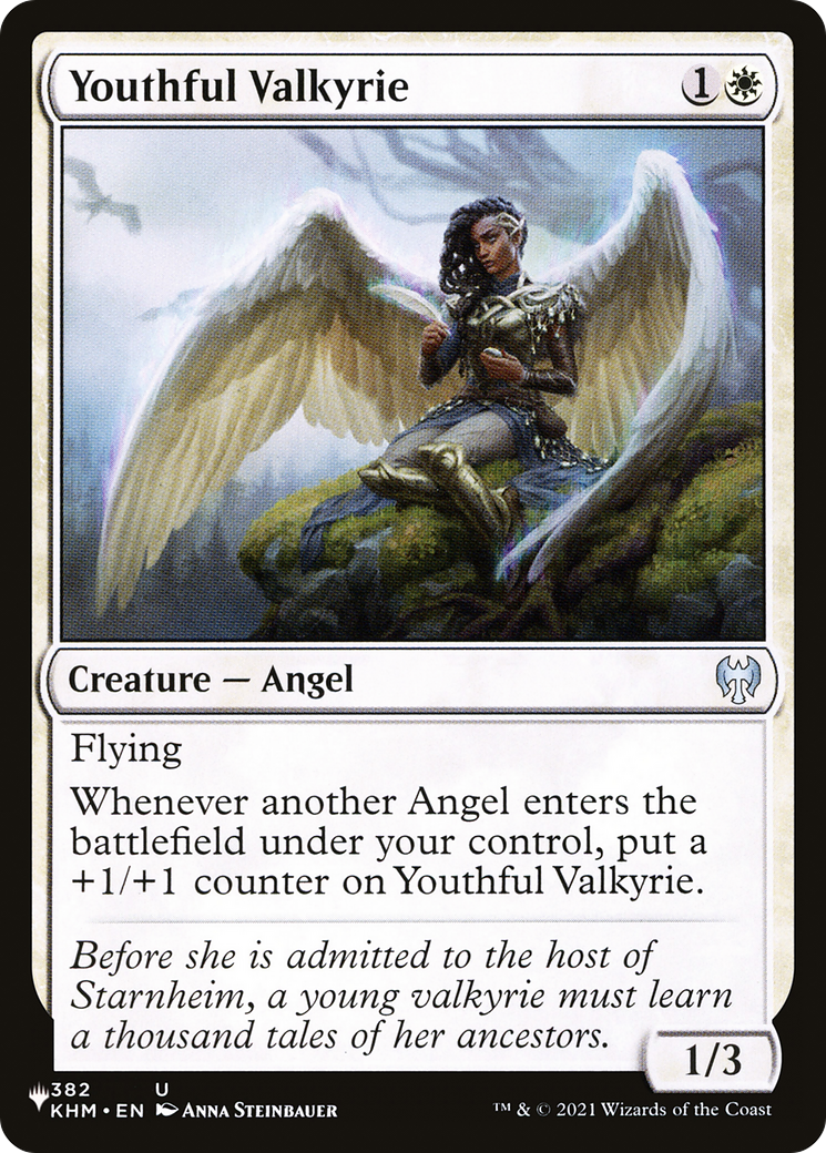 Youthful Valkyrie [The List Reprints] | Cards and Coasters CA