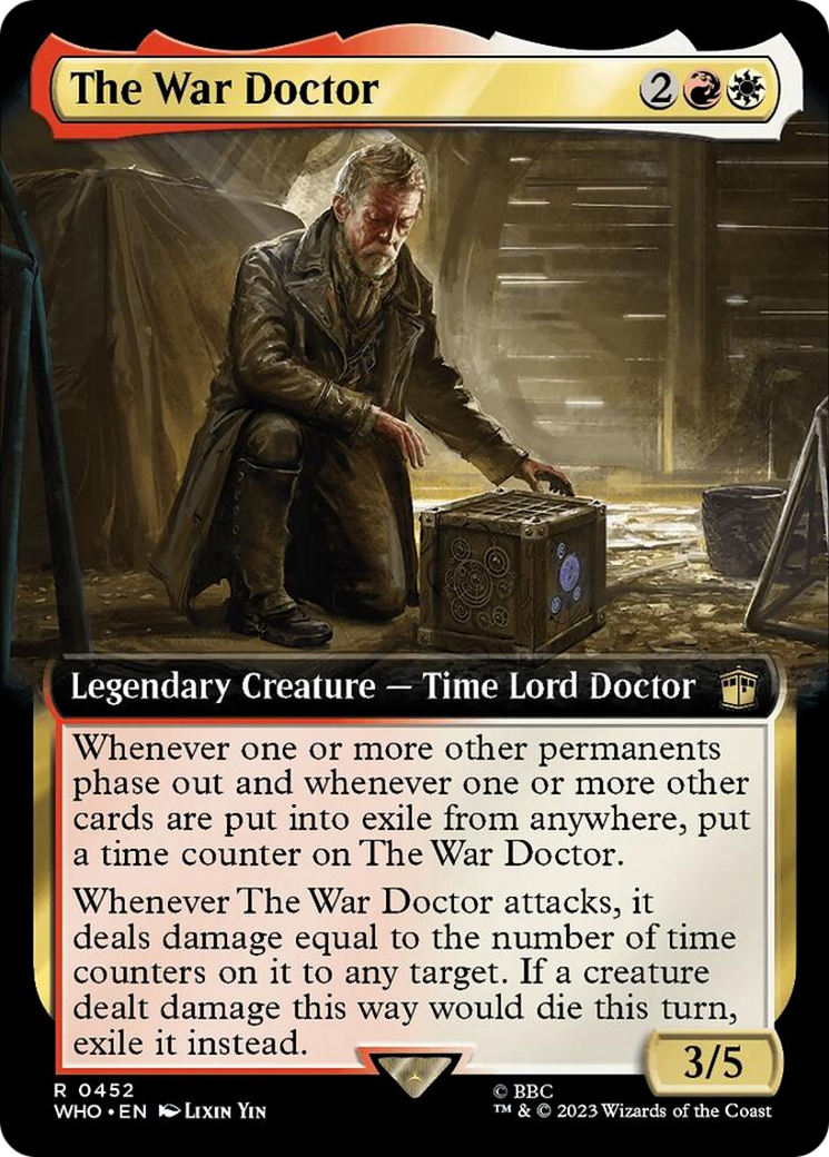 The War Doctor (Extended Art) [Doctor Who] | Cards and Coasters CA