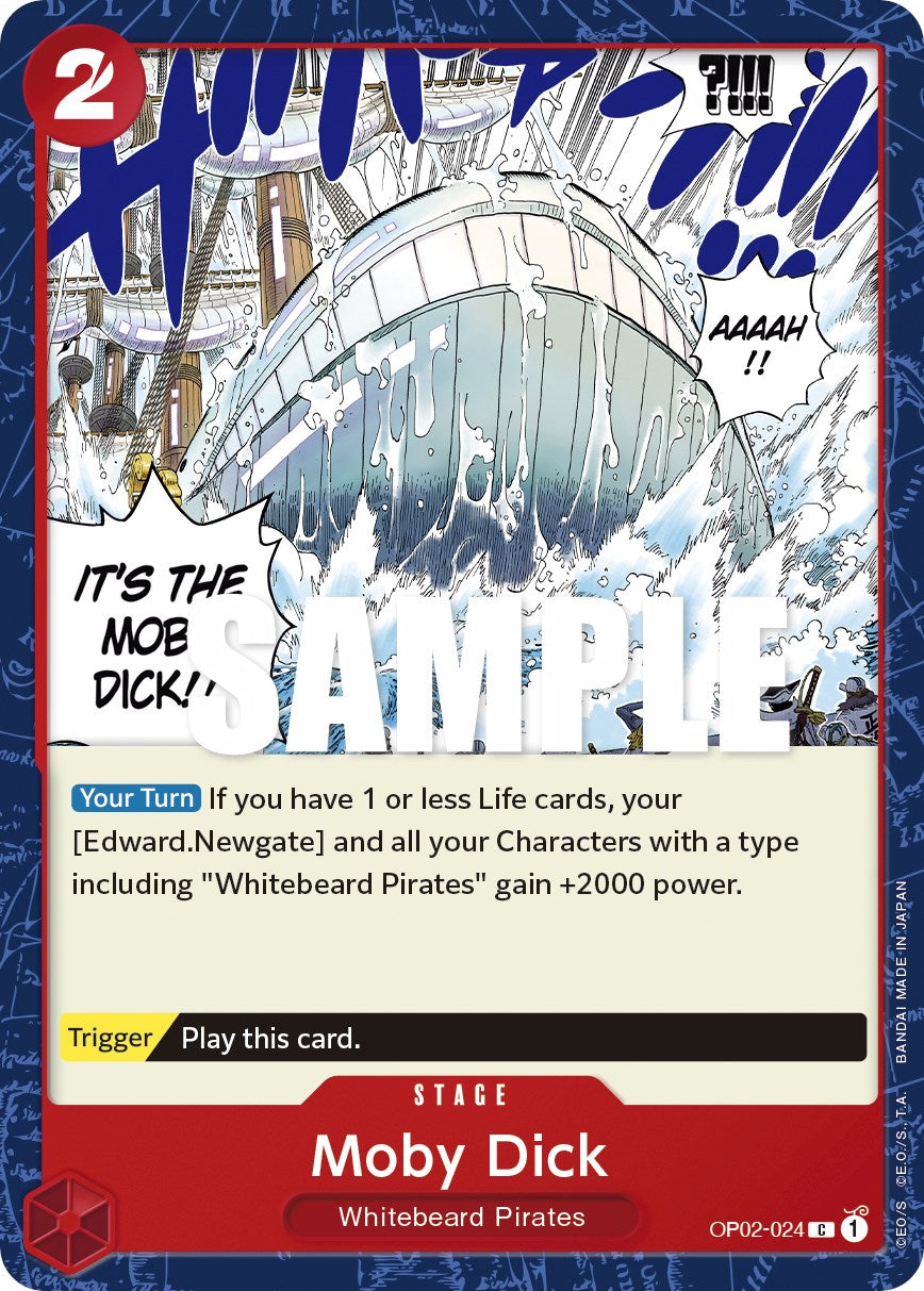 Moby Dick [Paramount War] | Cards and Coasters CA