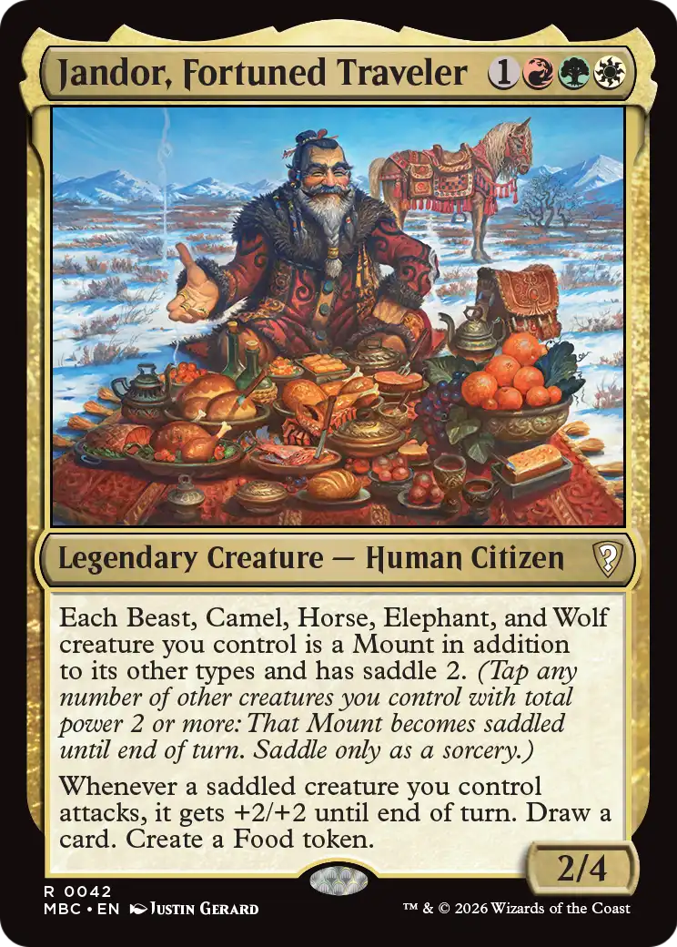 Jandor, Fortuned Traveler [Mystery Booster: Commander Edition] | Cards and Coasters CA