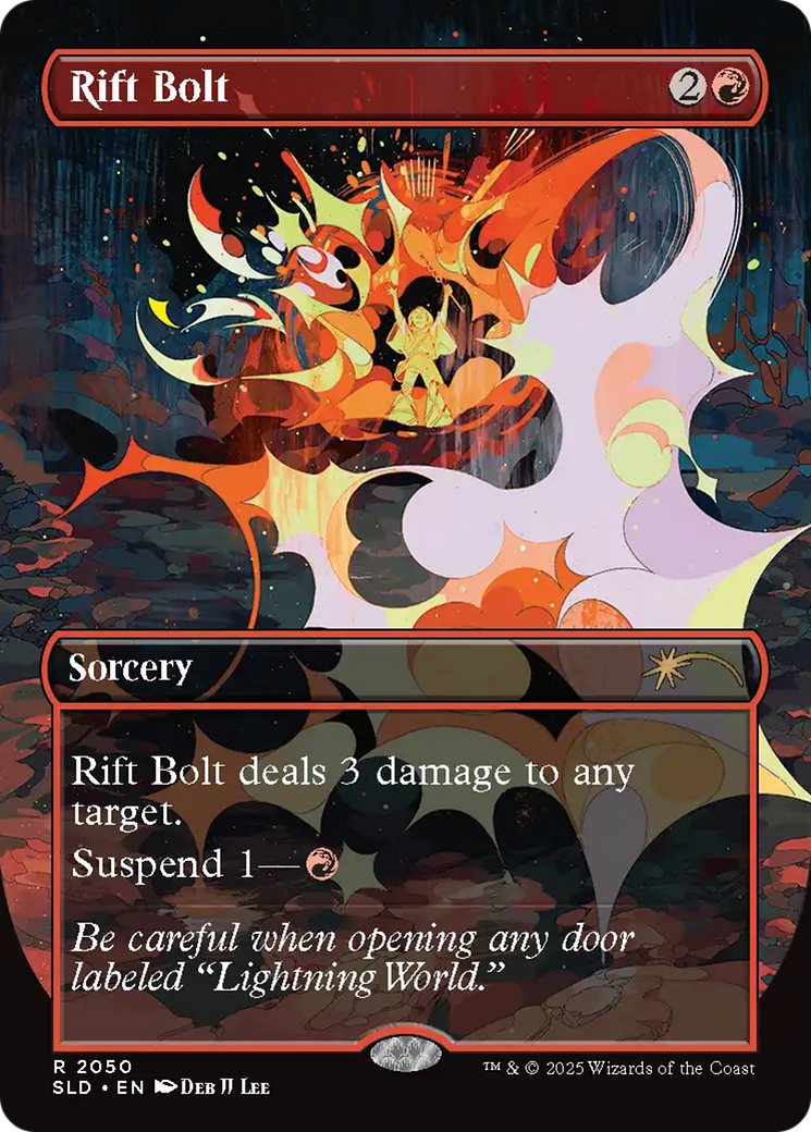 Rift Bolt (2050) (Rainbow Foil) [Secret Lair Drop Series] | Cards and Coasters CA