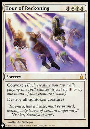 Hour of Reckoning [The List] | Cards and Coasters CA