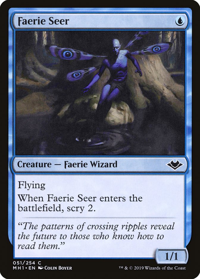 Faerie Seer [Modern Horizons] | Cards and Coasters CA