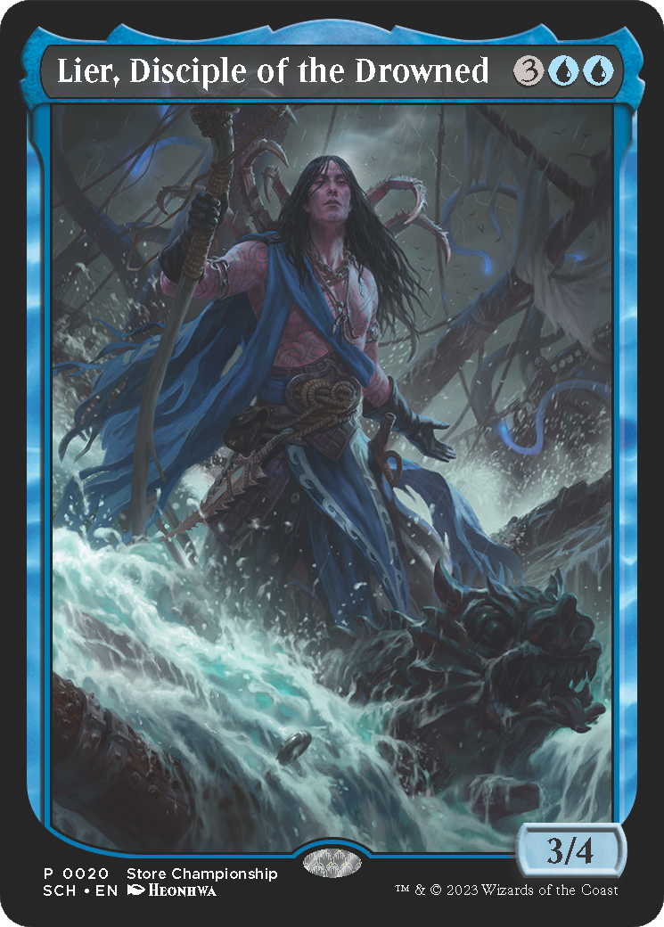 Lier, Disciple of the Drowned [Store Championships 2023] | Cards and Coasters CA