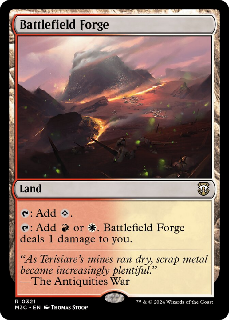 Battlefield Forge [Modern Horizons 3 Commander] | Cards and Coasters CA