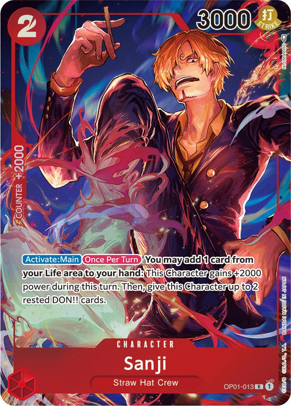 Sanji (Parallel) [Romance Dawn] | Cards and Coasters CA