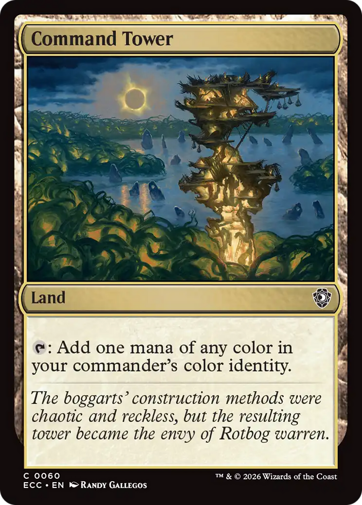 Command Tower (0060) [Lorwyn Eclipsed Commander] | Cards and Coasters CA