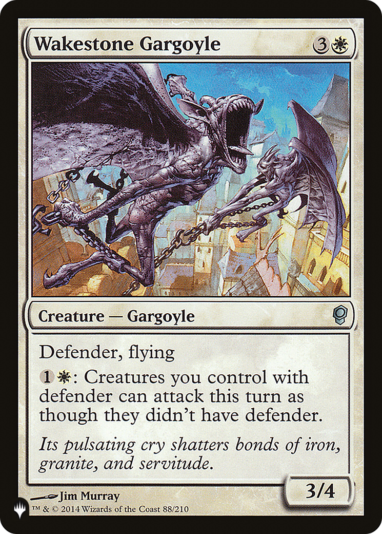 Wakestone Gargoyle [The List] | Cards and Coasters CA