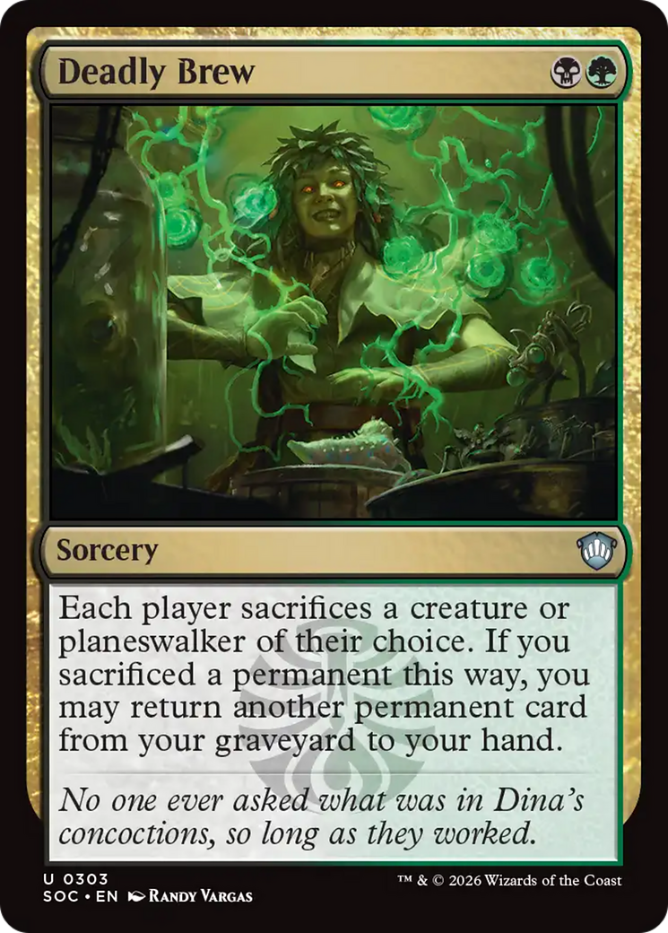 Deadly Brew [Secrets of Strixhaven Commander] | Cards and Coasters CA