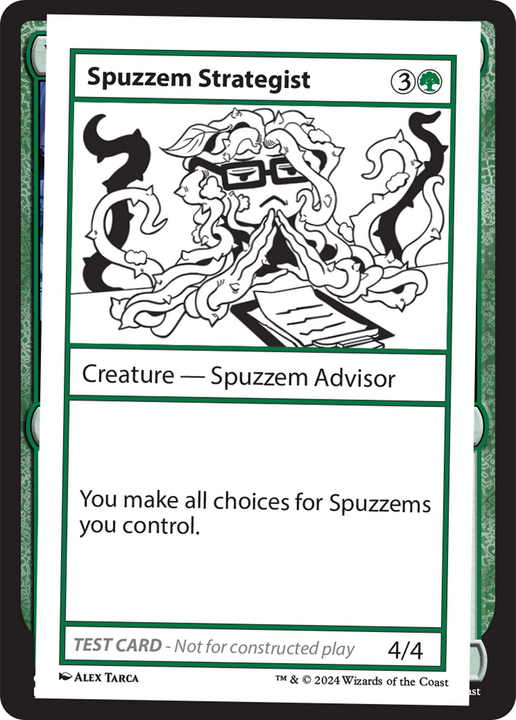 Spuzzem Strategist [Mystery Booster 2 Playtest Cards] | Cards and Coasters CA