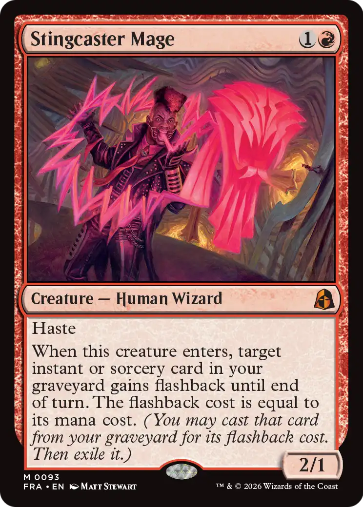 Stingcaster Mage [Reality Fracture] | Cards and Coasters CA