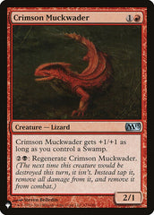 Crimson Muckwader [The List] | Cards and Coasters CA