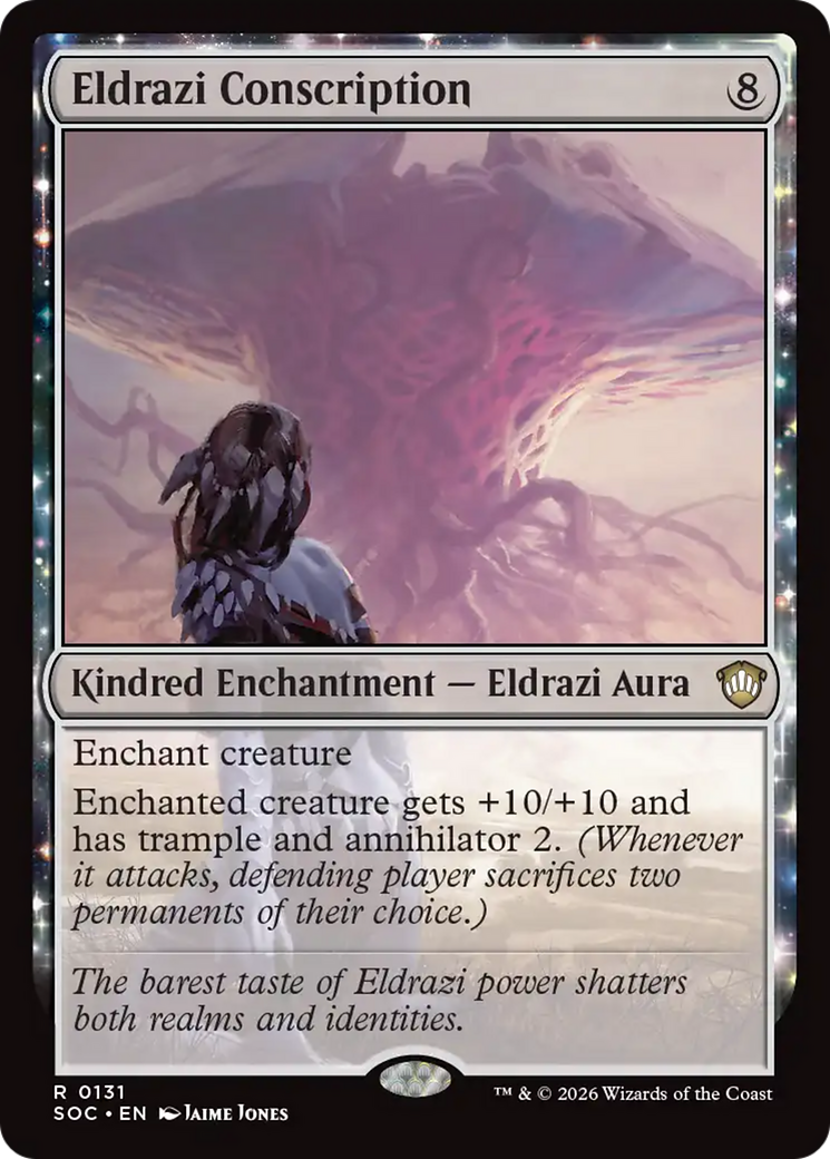 Eldrazi Conscription [Secrets of Strixhaven Commander] | Cards and Coasters CA