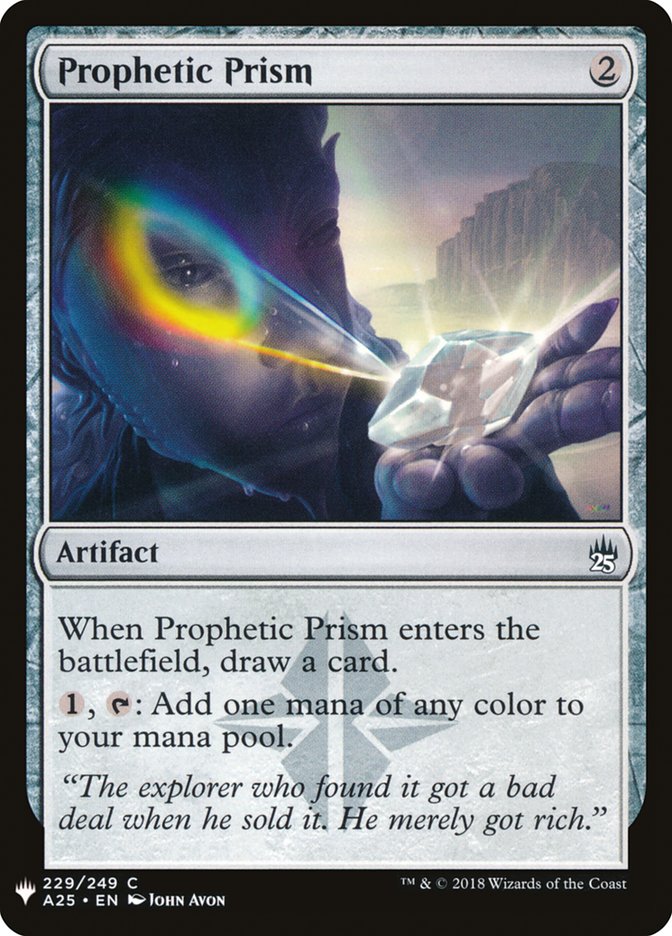 Prophetic Prism [Mystery Booster] | Cards and Coasters CA