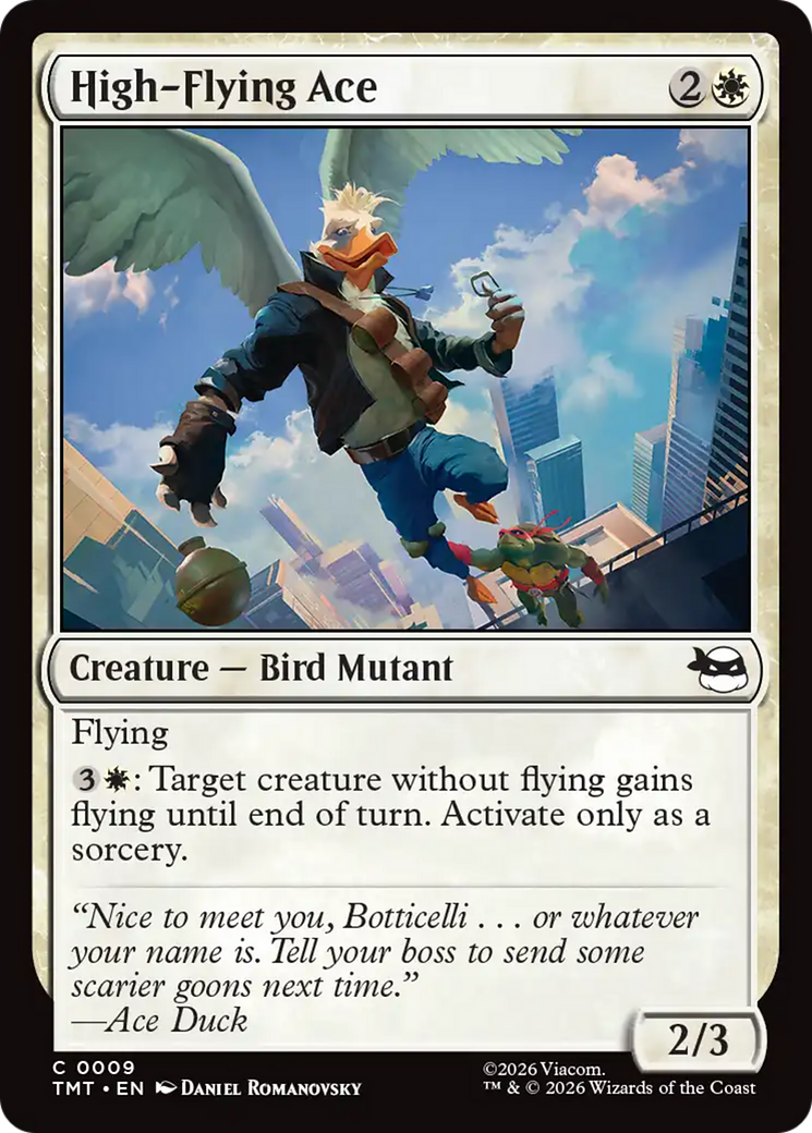 High-Flying Ace [Teenage Mutant Ninja Turtles] | Cards and Coasters CA