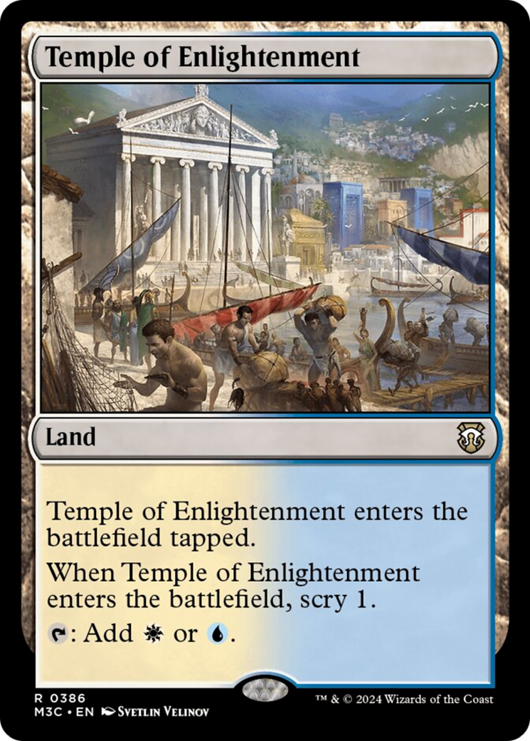 Temple of Enlightenment [Modern Horizons 3 Commander] | Cards and Coasters CA