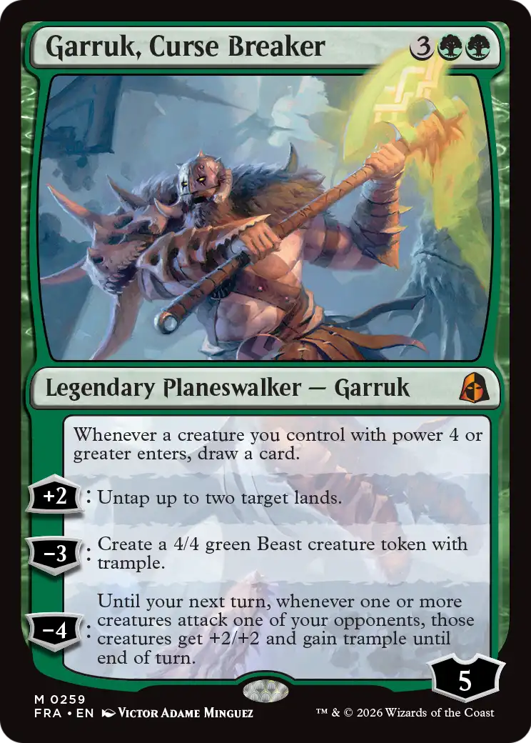 Garruk, Curse Breaker [Reality Fracture] | Cards and Coasters CA