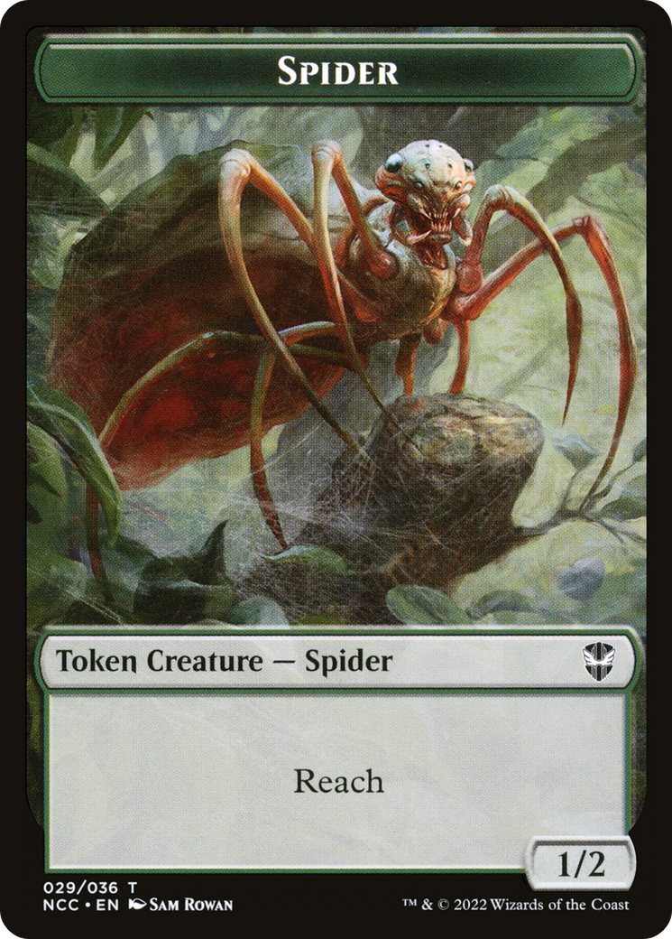 Treasure // Spider Double-Sided Token [The List] | Cards and Coasters CA