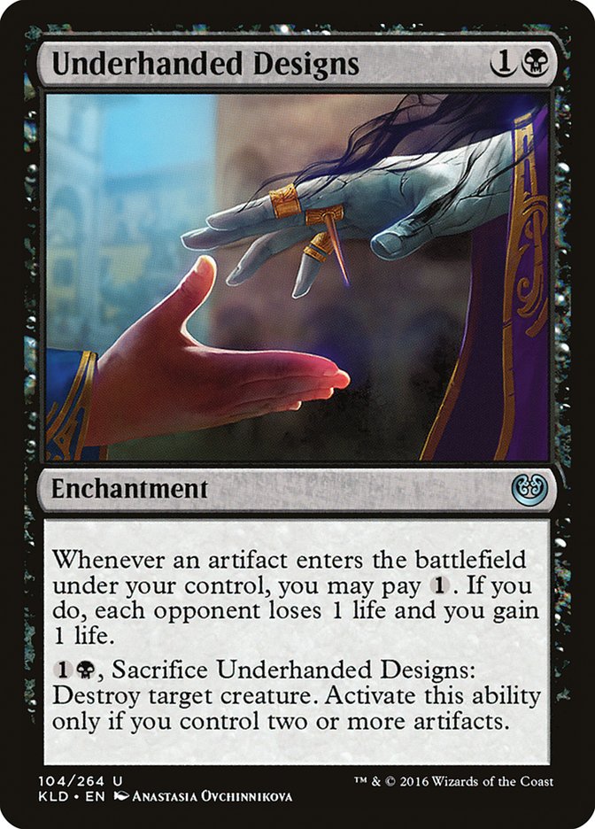 Underhanded Designs [Kaladesh] | Cards and Coasters CA