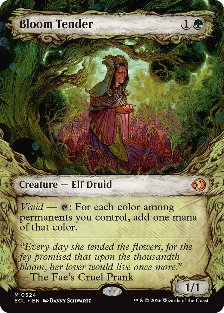 Bloom Tender (0324) (Showcase) [Lorwyn Eclipsed] | Cards and Coasters CA