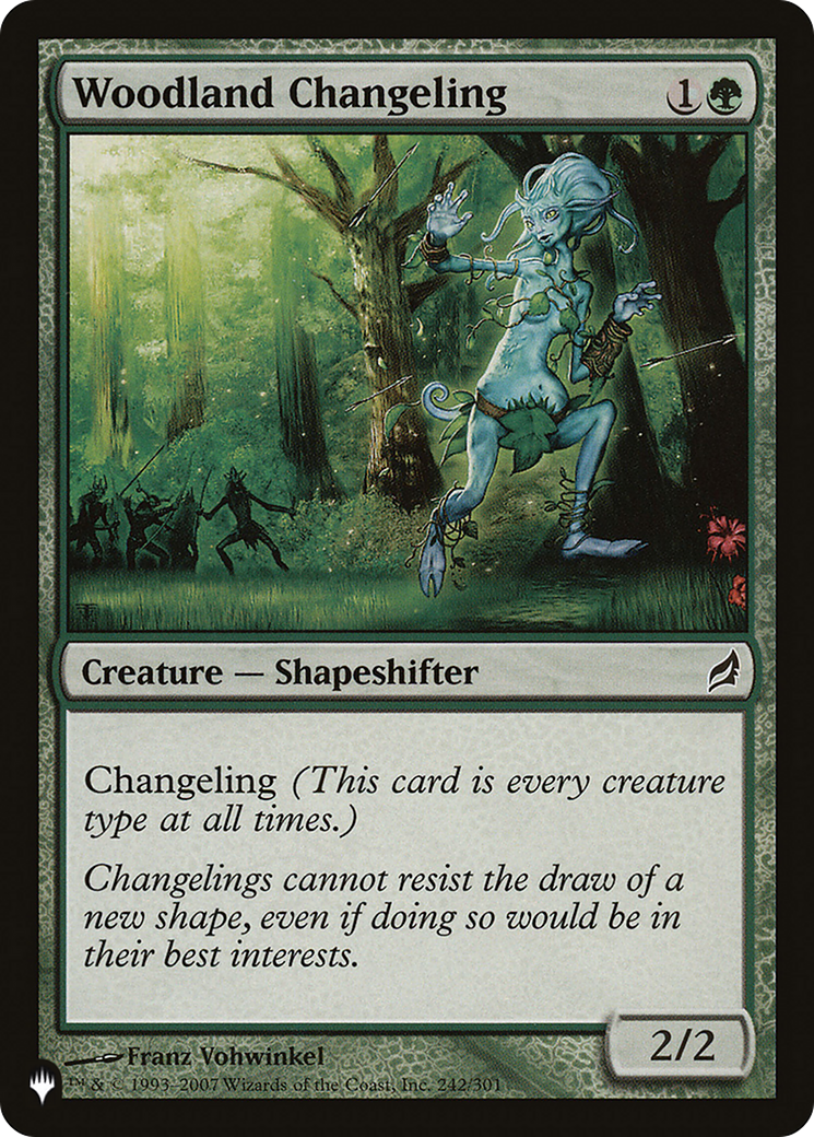 Woodland Changeling [The List Reprints] | Cards and Coasters CA