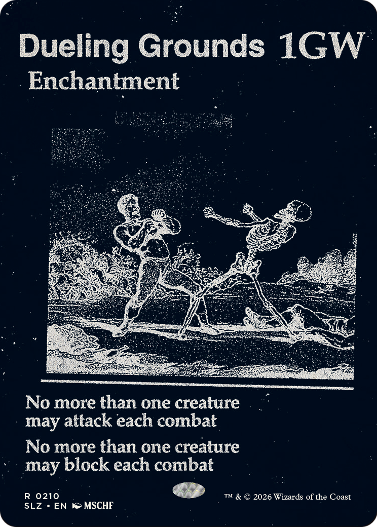 Dueling Grounds (0210) [Secret Lair x MSCHF: The Zeta Set] | Cards and Coasters CA