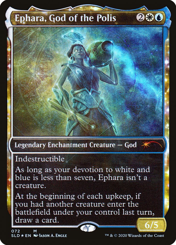 Ephara, God of the Polis [Secret Lair Drop Series] | Cards and Coasters CA