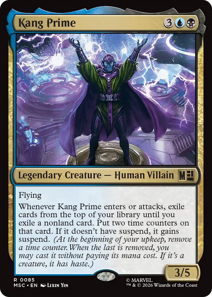 Kang Prime [Marvel Super Heroes Commander] | Cards and Coasters CA