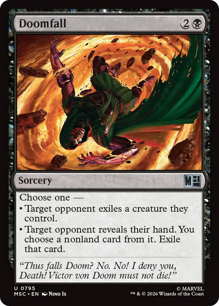 Doomfall [Marvel Super Heroes Commander] | Cards and Coasters CA