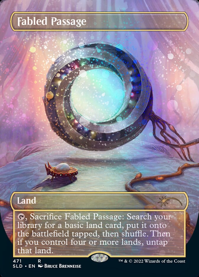 Fabled Passage (Galaxy Foil) [Secret Lair Drop Series] | Cards and Coasters CA