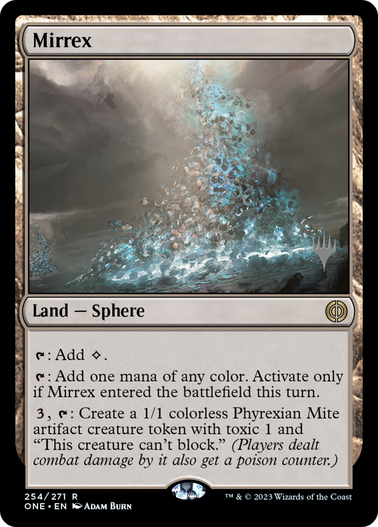 Mirrex (Promo Pack) [Phyrexia: All Will Be One Promos] | Cards and Coasters CA