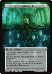 My Tendrils Run Deep (Full Art) [Duskmourn: Archenemy] | Cards and Coasters CA