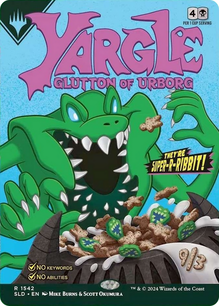 Yargle, Glutton of Urborg (Rainbow Foil) [Secret Lair Drop Series] | Cards and Coasters CA